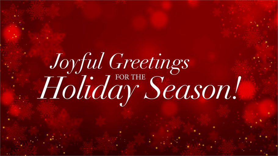 Seasons Greetings